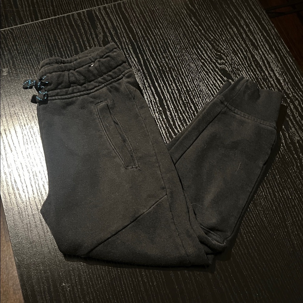 Kids Black Jogger Pants